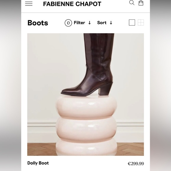 NEW 🔥 Designer Fabienne Chapot Black 💯 %Leather Ankle Boots - Picture 11 of 11